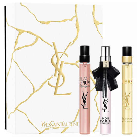 Shop YSL Eau De Parfum Gift Set for Her including Black Opium, Mon Paris and Libre available at Heygirl.pk for delivery in Pakistan. 