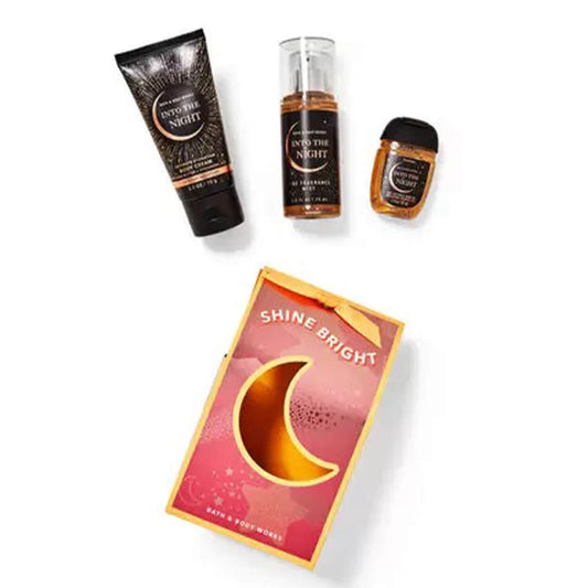 shop bath and body into the night travel gift set available at Heygirl.pk for delivery in Pakistan