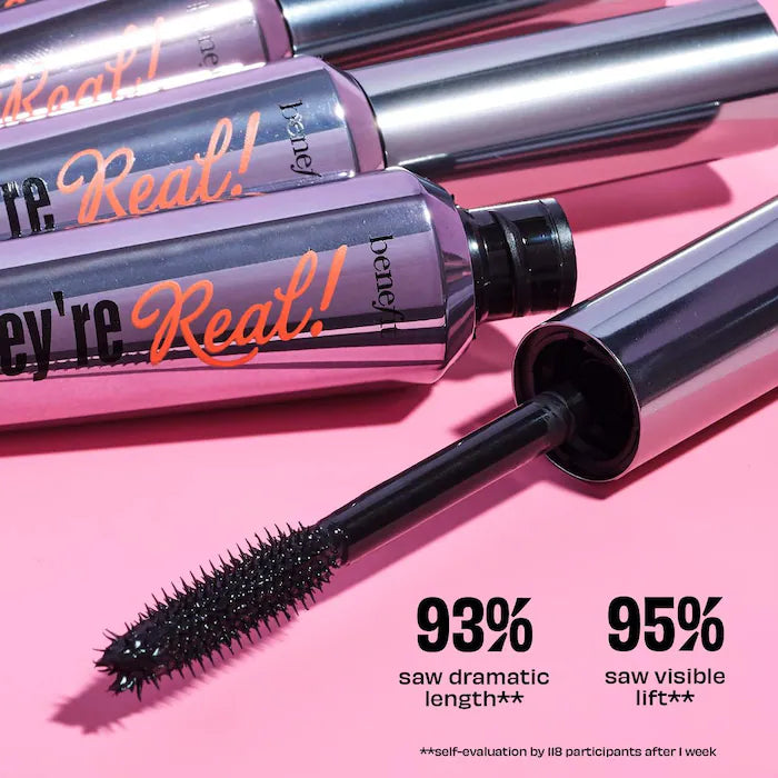 image showing benefits of using Benefit They're Real! Lengthening Mascara available at Heygirl.pk in Karachi, Lahore, Islamabad across Pakistan