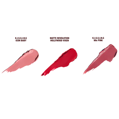 Charlotte Iconic Hollywood Lipstick Trio Set