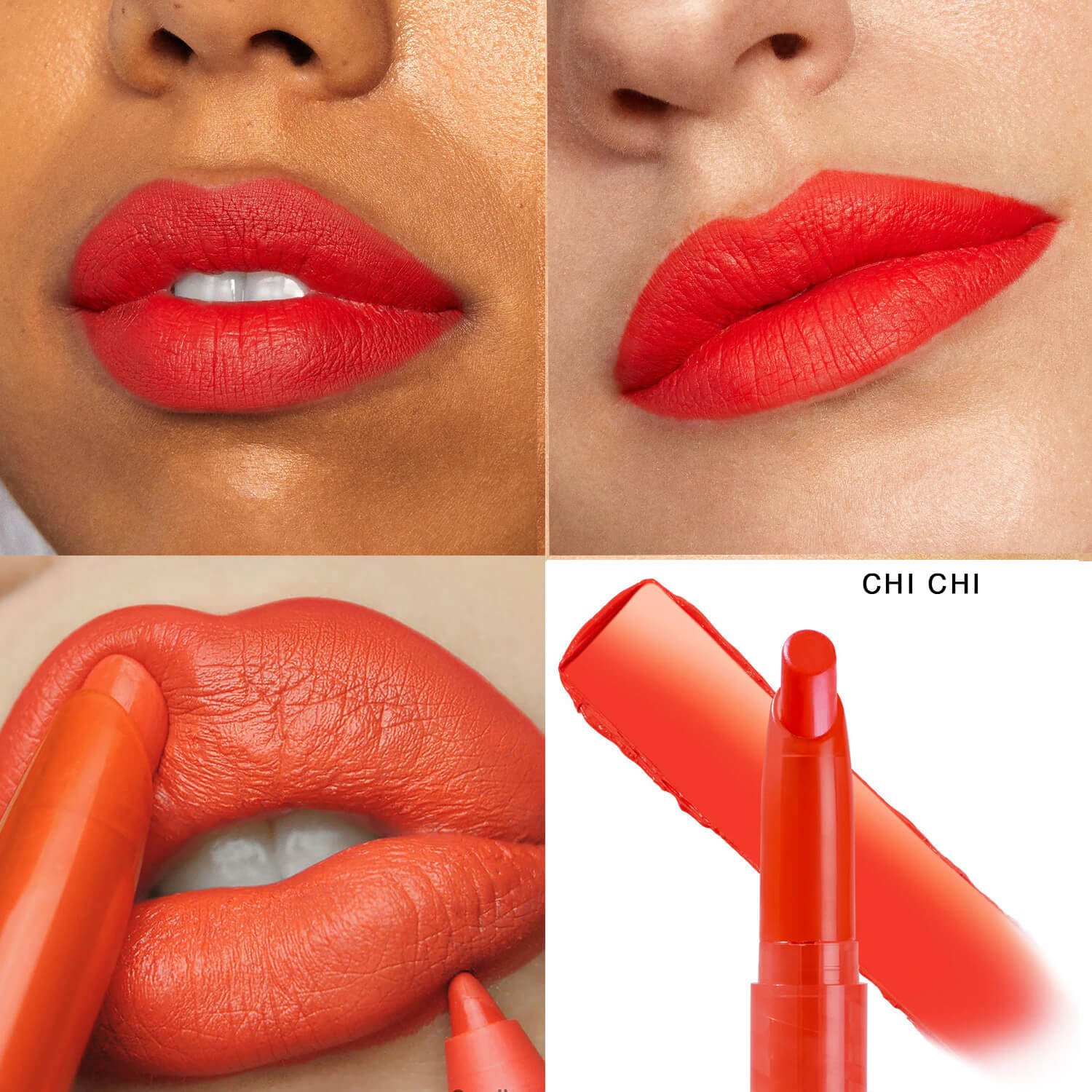 Shop 100% original Colourpop Lipstick for her in chi chi orange shade for her available at Heygirl.pk for delivery in Pakistan.