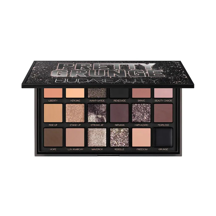 Shop Huda Beauty's best-selling pretty grunge eyeshadow palette for her available at Heygirl.pk for delivery in Pakistan