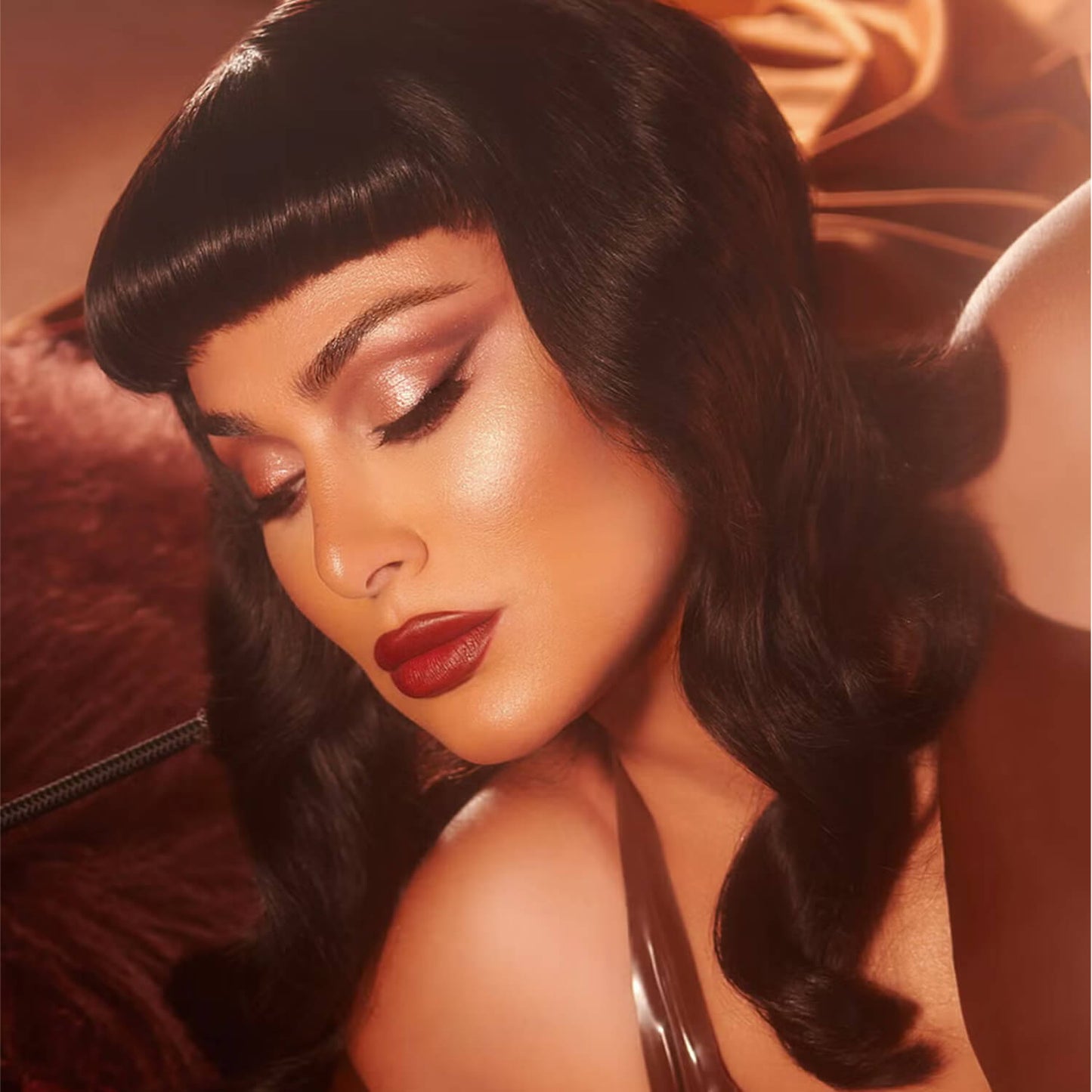 image showing Huda after using Naughty Nude Eyeshadow Palette available at Heygirl.pk for delivery in Karachi, Lahore, Islamabad across Pakistan.