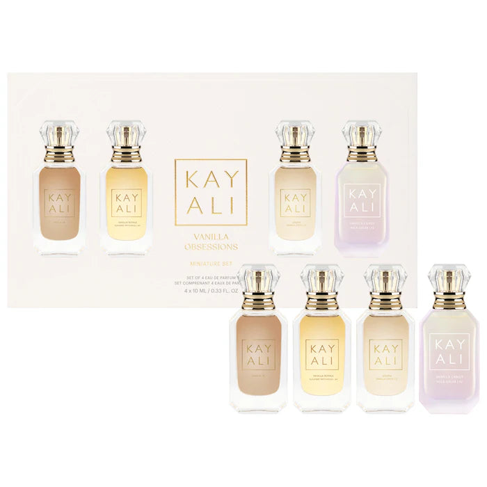 Shop Huda Beauty Kayali travel size perfume gift set for her available at Heygirl.pk for delivery in Pakistan.