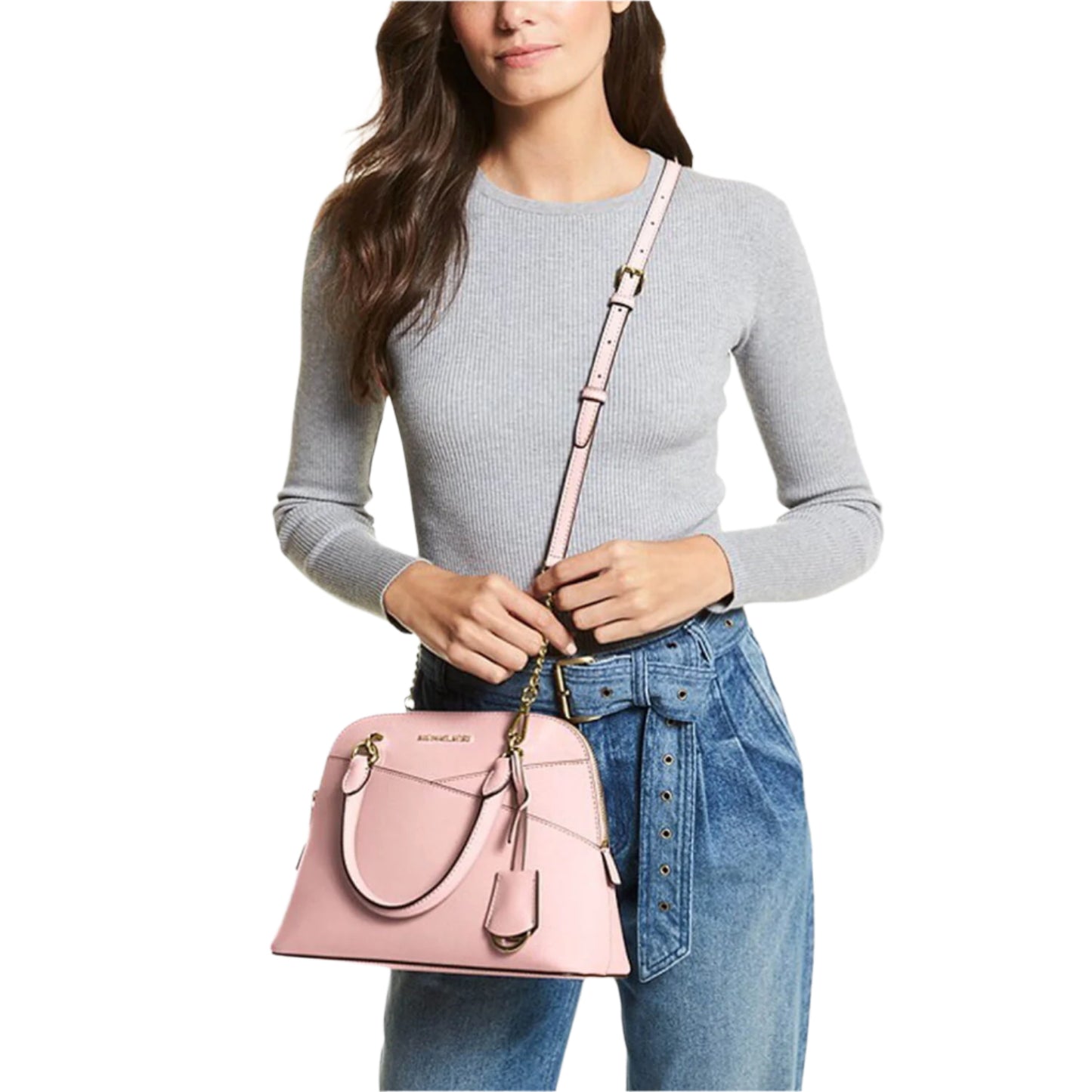 Shop Michael Kors Satchel Handbag for her in pink color available at Heygirl.pk for delivery in Pakistan.