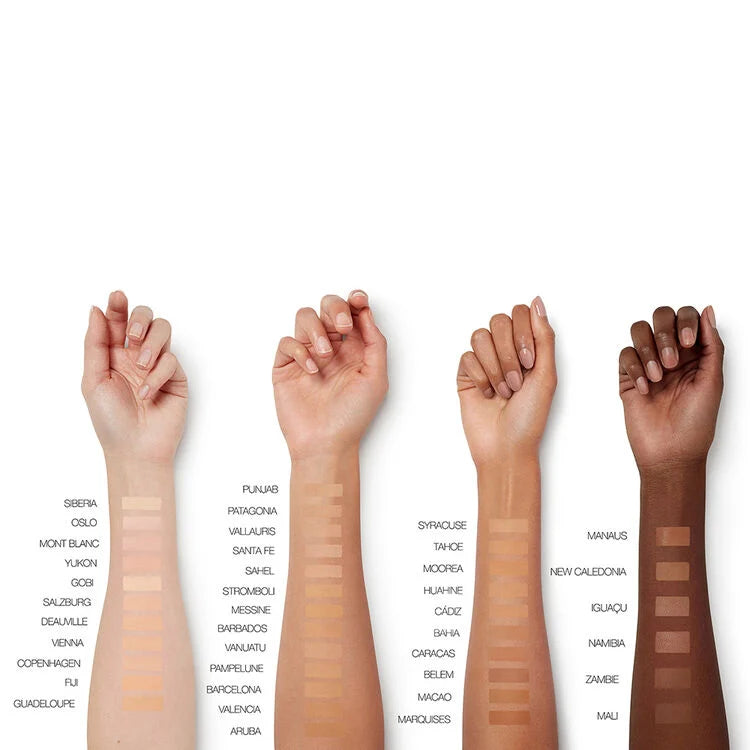 nars sheer glow foundation swatch image