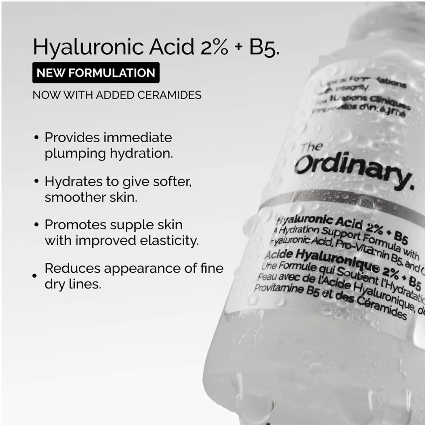 image showing benefits of using The Ordinary Hyaluronic acid set for skin blemishes, scars, fine lines and wrinkles available at Heygirl.pk in Pakistan