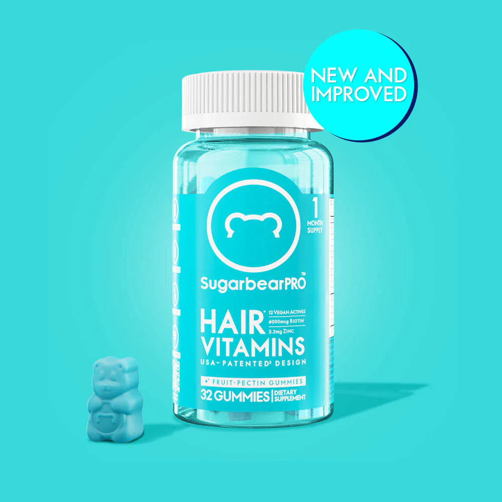 Shop SugarBearPRO Hair Vitamin Halal Gummiesfor longer hair available at Heygirl.pk for delivery in Pakistan