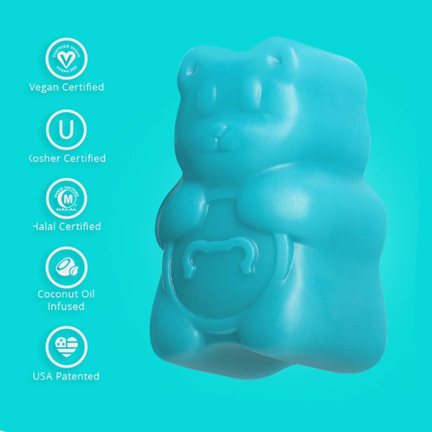 SugarBearPRO Hair Vitamin Halal Gummies