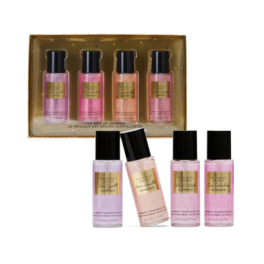 Shop Victoria Secret mist gift set for HER in Pure Seduction, Velvet Petals, Love Spell and Bare Vanilla available at Heygirl.pk for delivery in Pakistan.