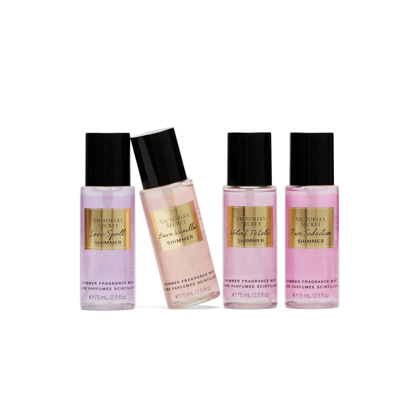 Shop Victoria Secret mist gift set for HER in Pure Seduction, Velvet Petals, Love Spell and Bare Vanilla available at Heygirl.pk for delivery in Pakistan.