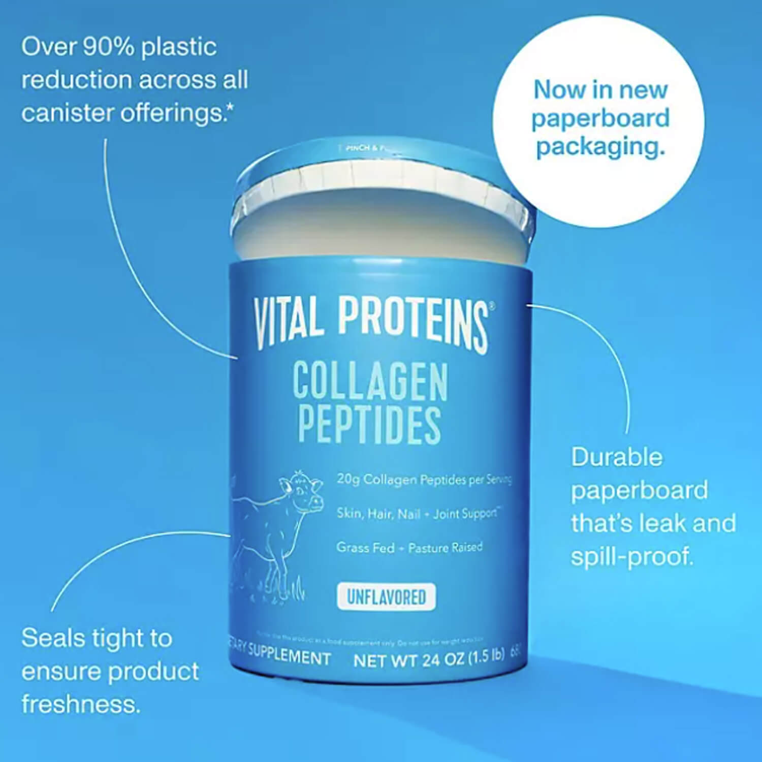 shop vital proteins collagen peptides for healthy hair, skin and nails available at Heygirl.pk for delivery in Pakistan